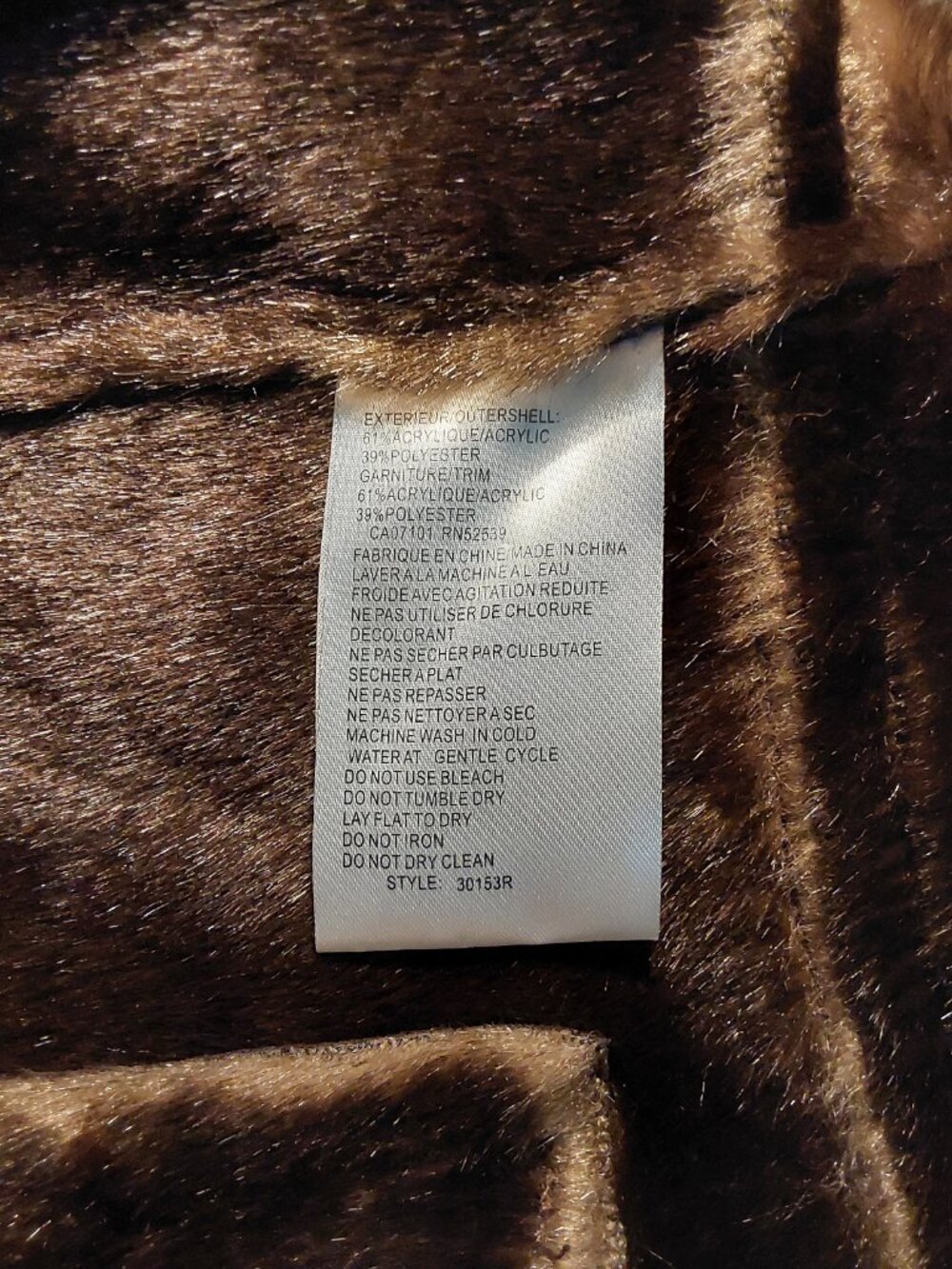 Penny Lane Vintage Y2K Coat Afghan Faux Shearling Boho/Festival/Winter EUC - L - Picture 9 of 9